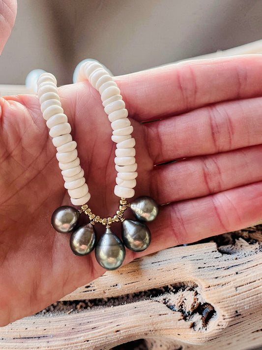 Puka Drip Necklace