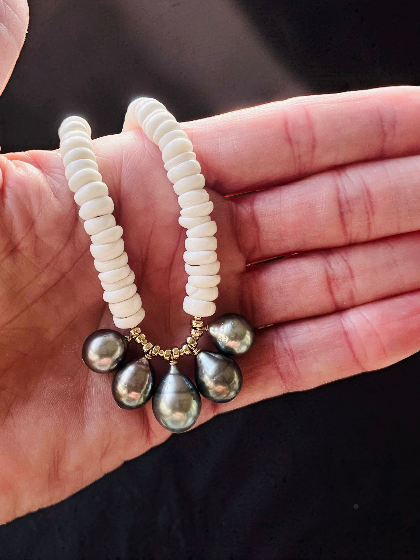 Puka Drip Necklace