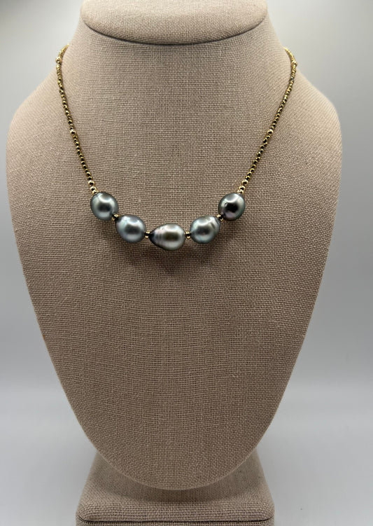 Tahitian Hematite Necklace