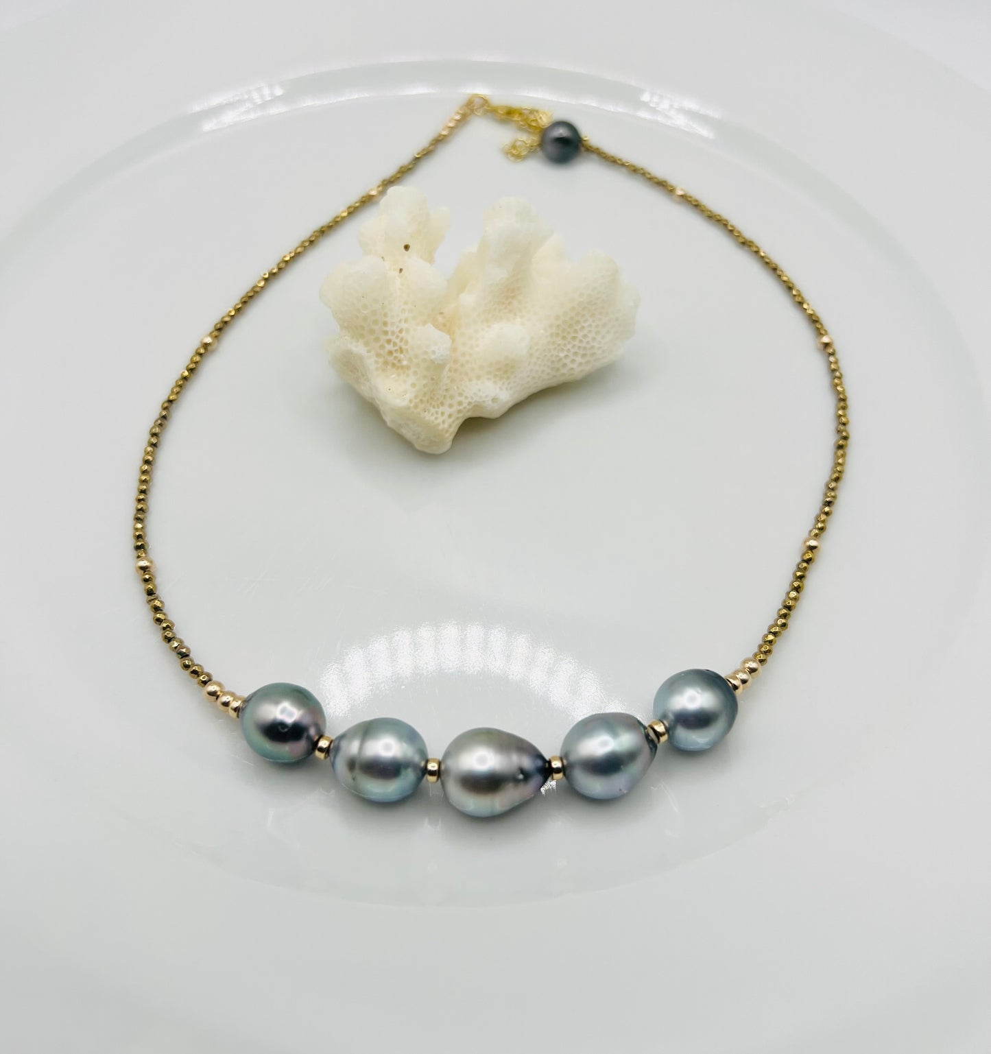 Tahitian Hematite Necklace