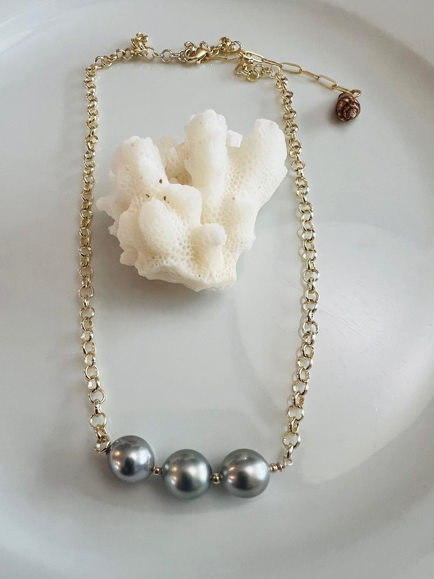Tahitian Rolo Chain Necklace