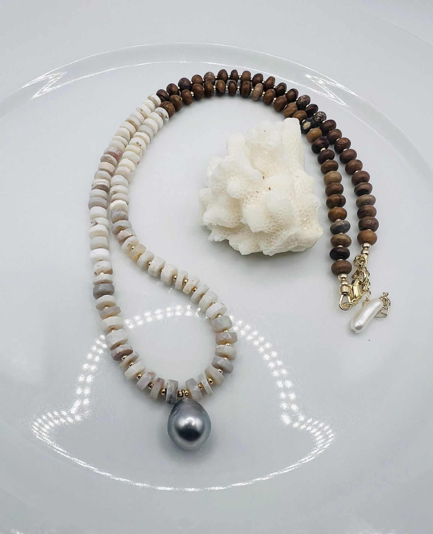 Mermaid Hapa Necklace