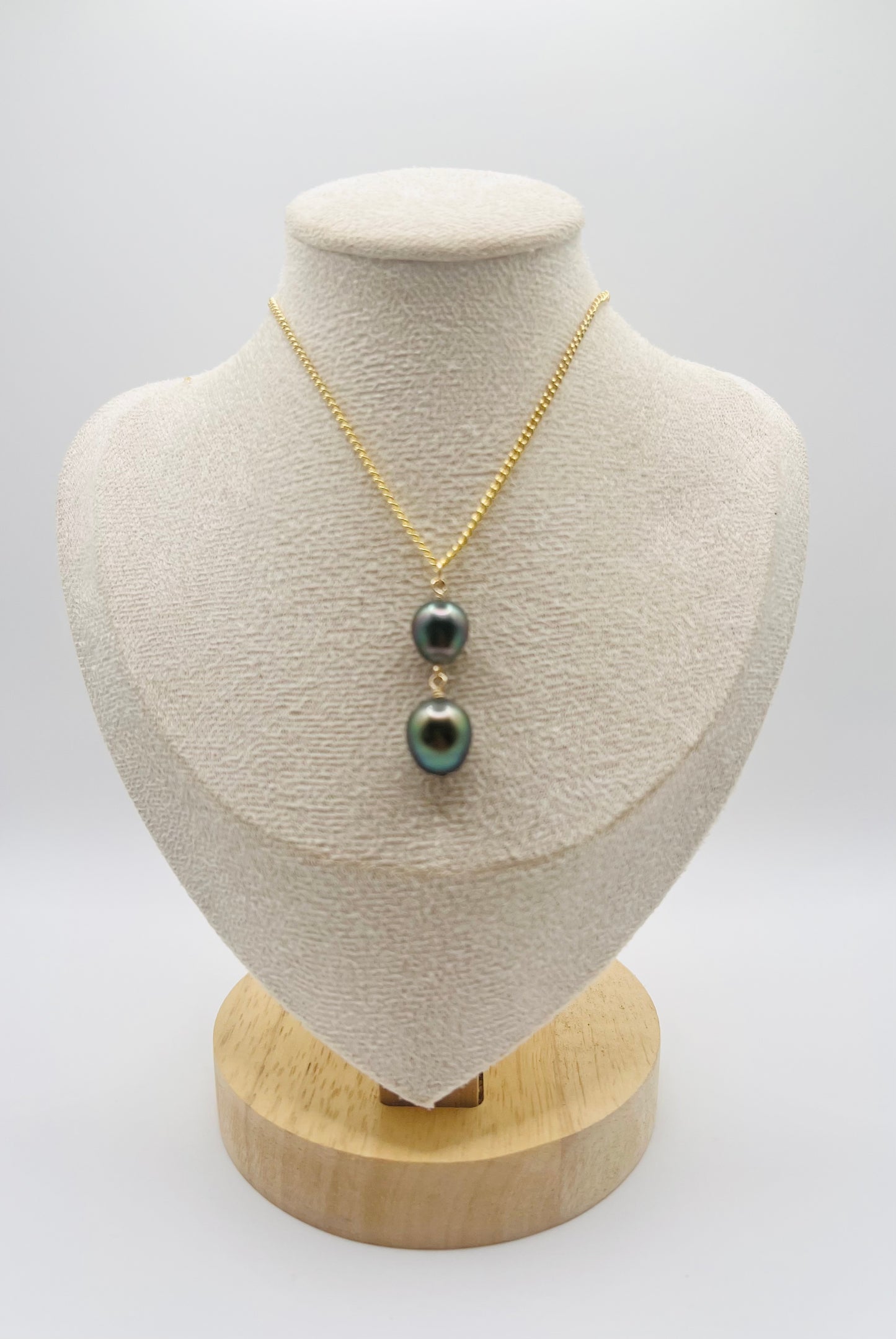 Tahitian Double Drip Necklace