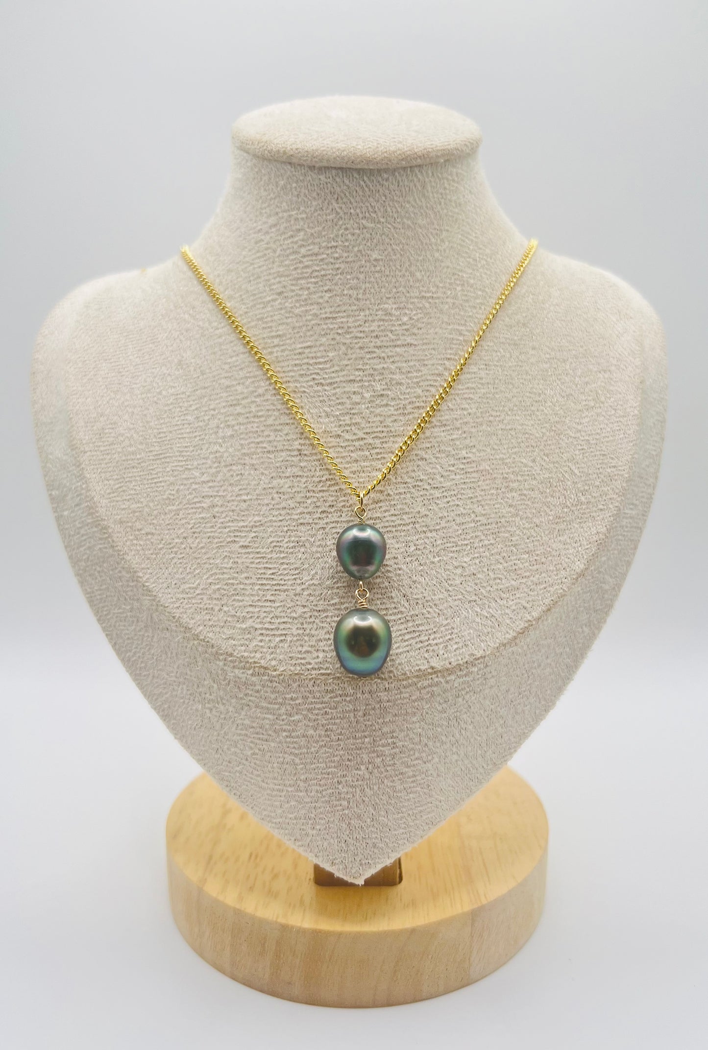 Tahitian Double Drip Necklace