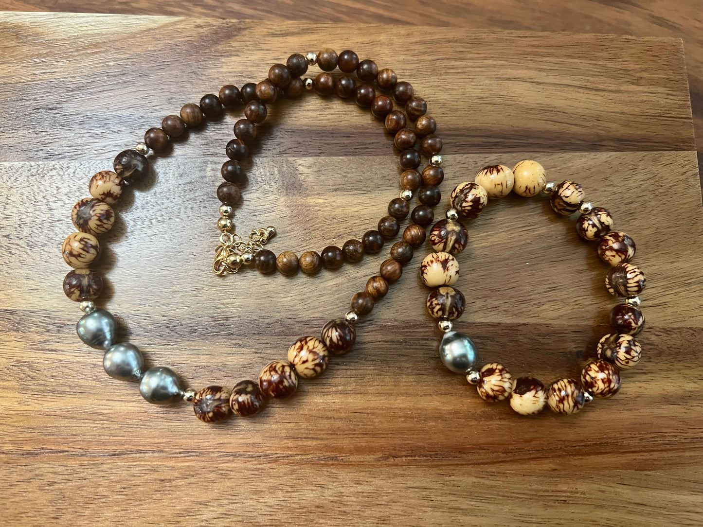Tahitian Pearl Açaí Stretch Bracelet