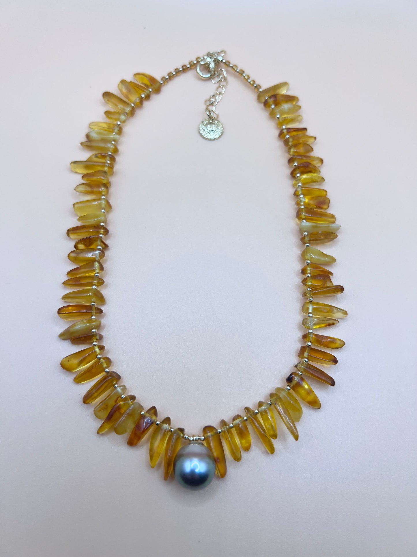 Amber Tahitian Necklace