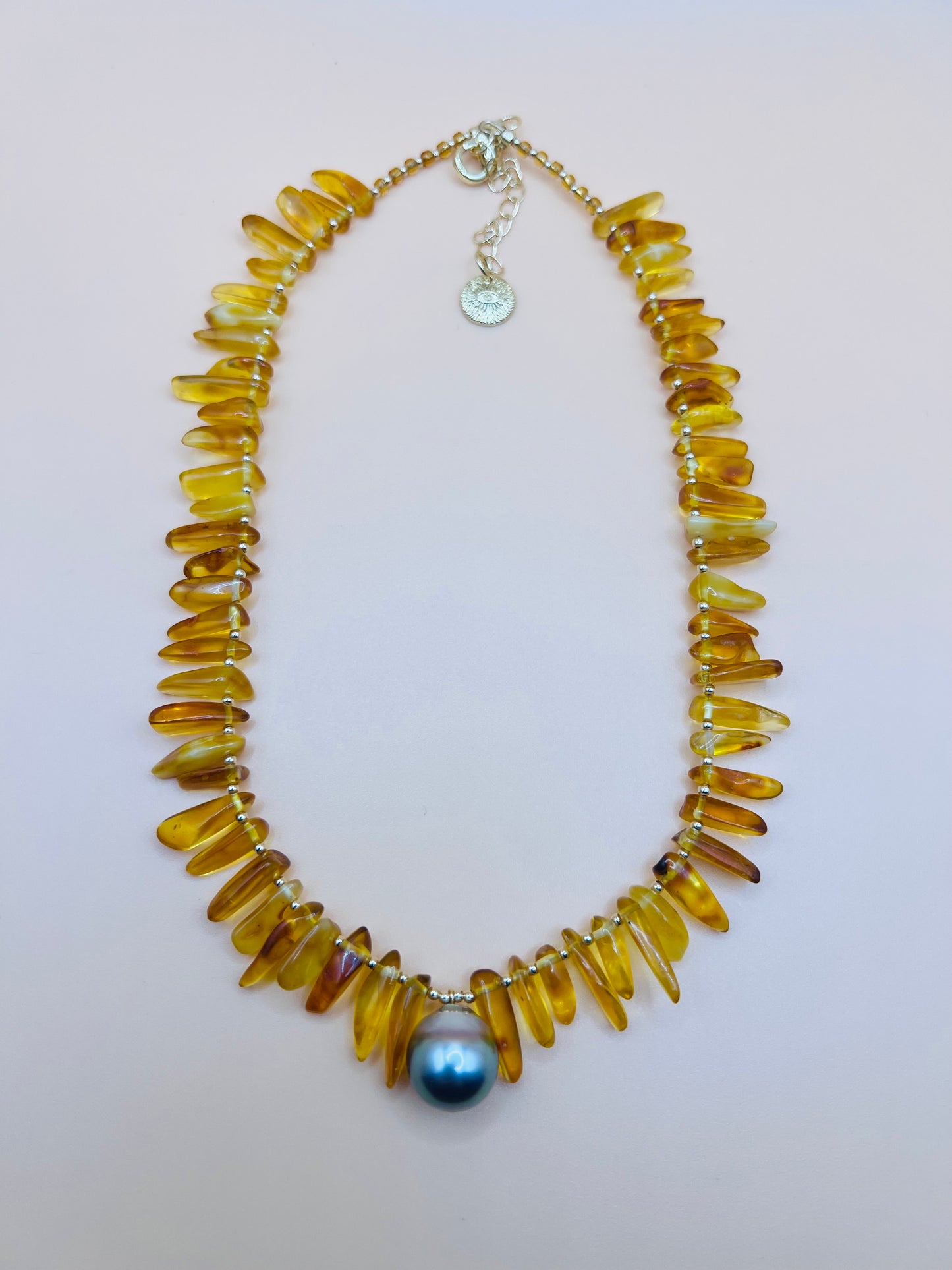 Amber Tahitian Necklace