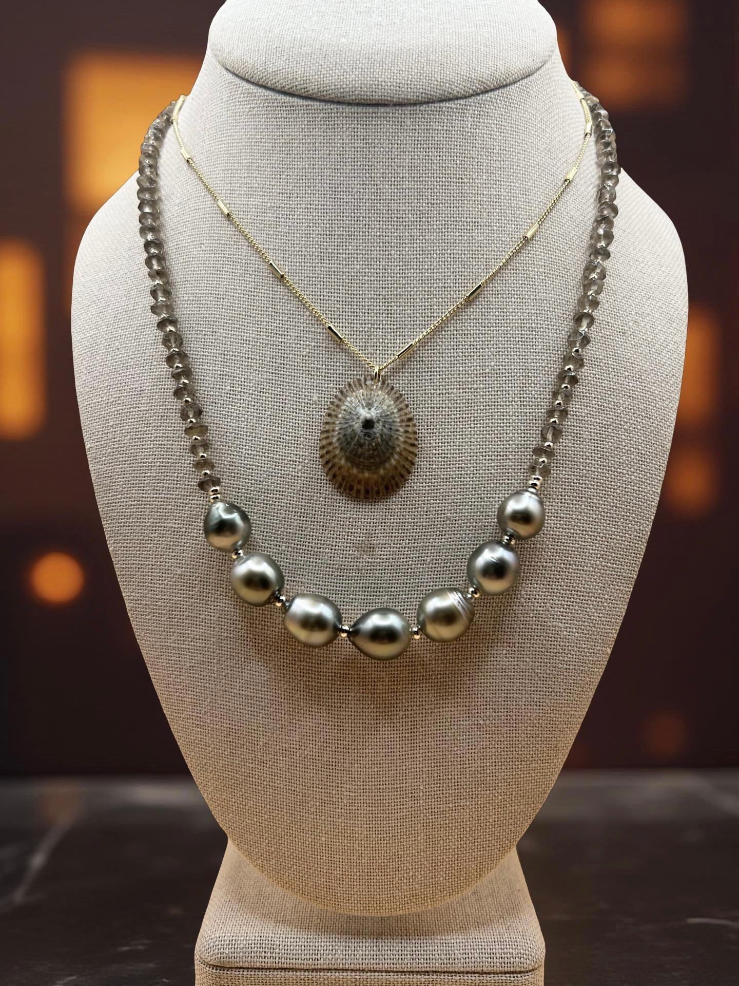 Autumn ‘Opihi Pendant Necklace