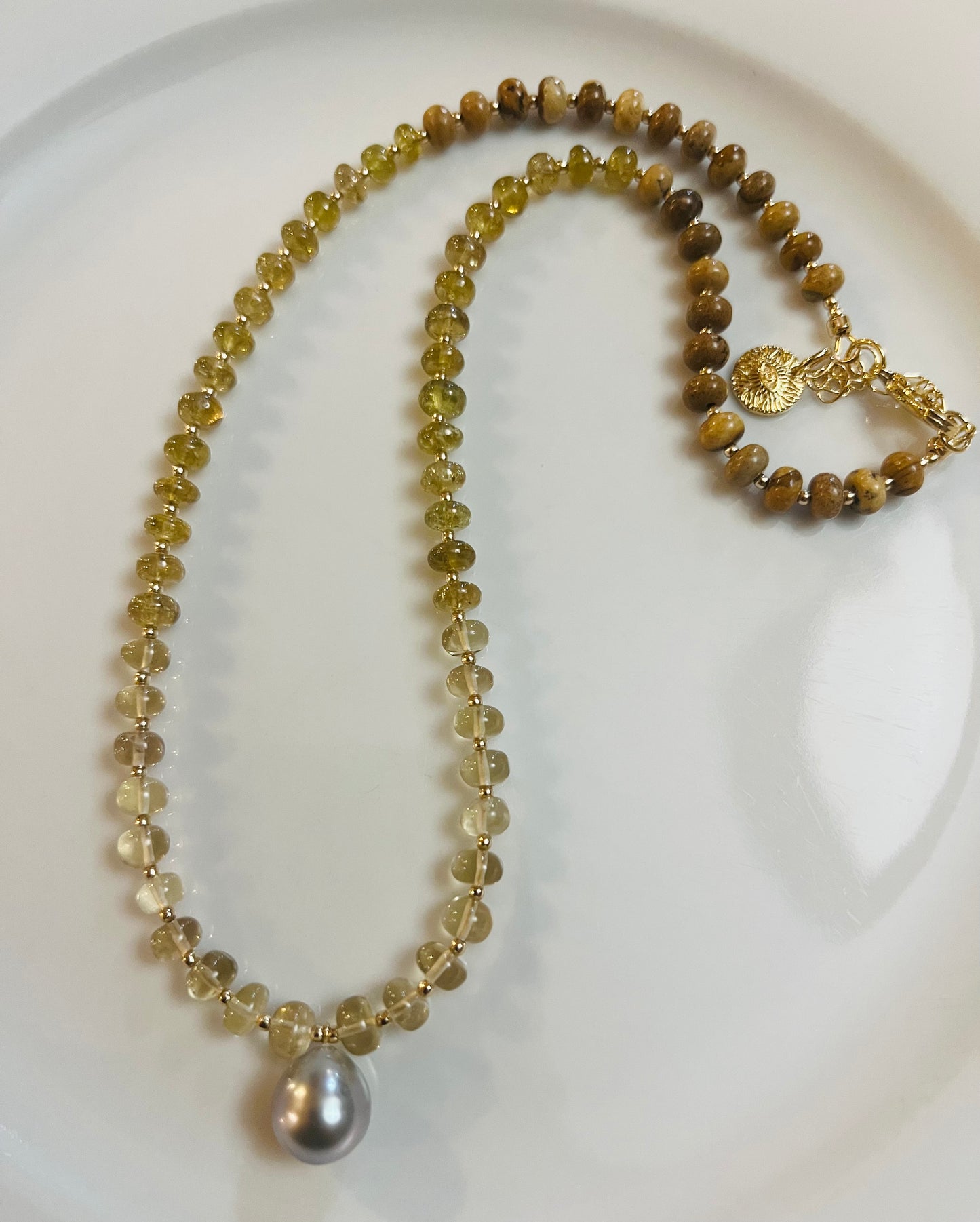 Autumn Ombré Mala Necklace