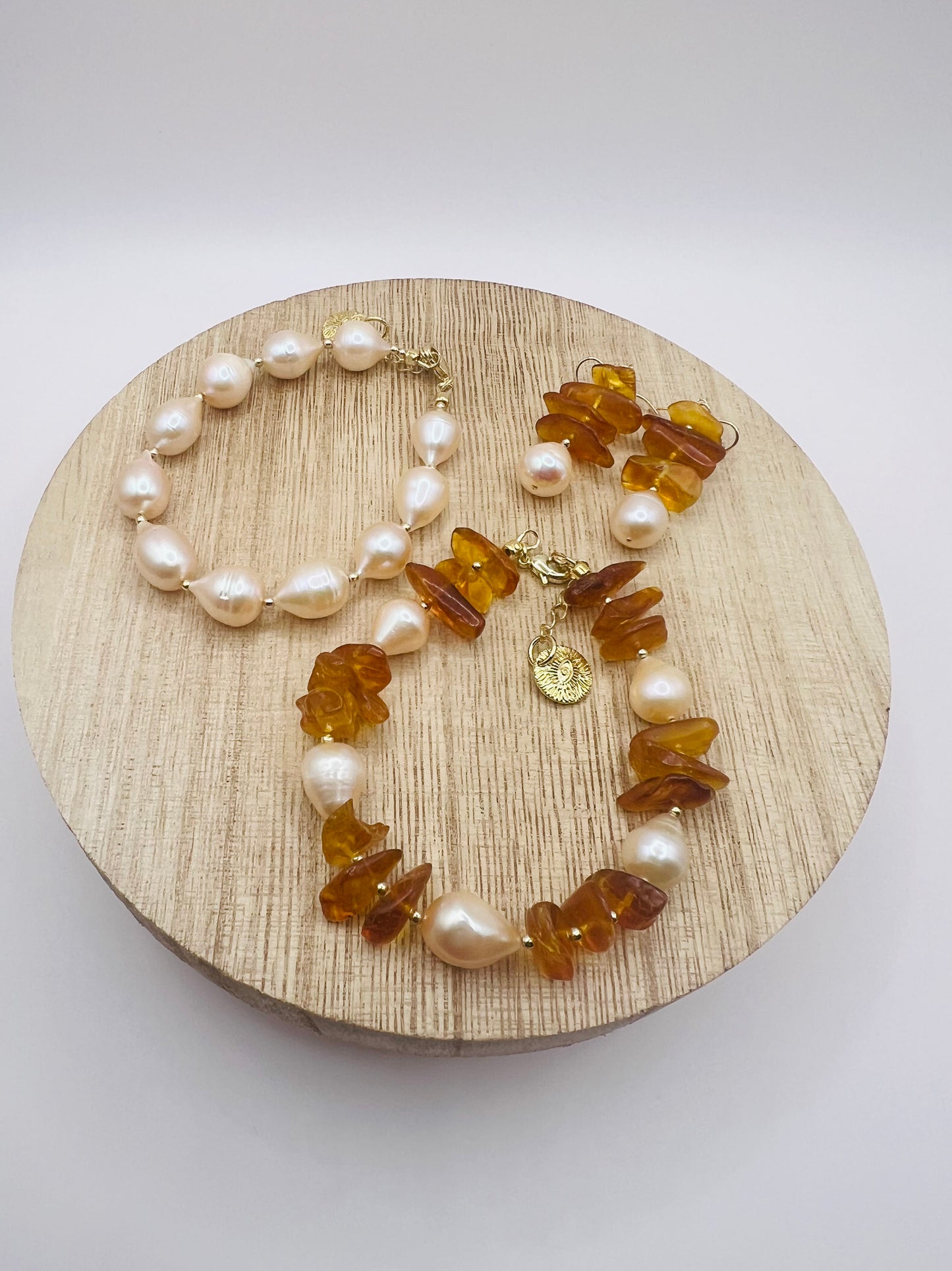 Autumn Pearl Bracelet