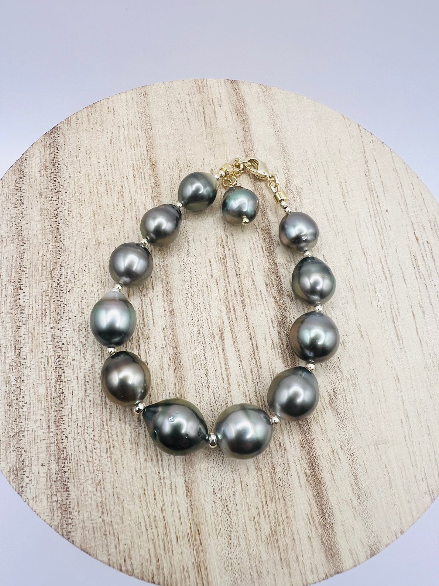 Fallish Tahitian Pearl Bracelet