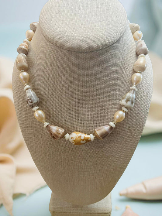 Autumn Shells & Pearls