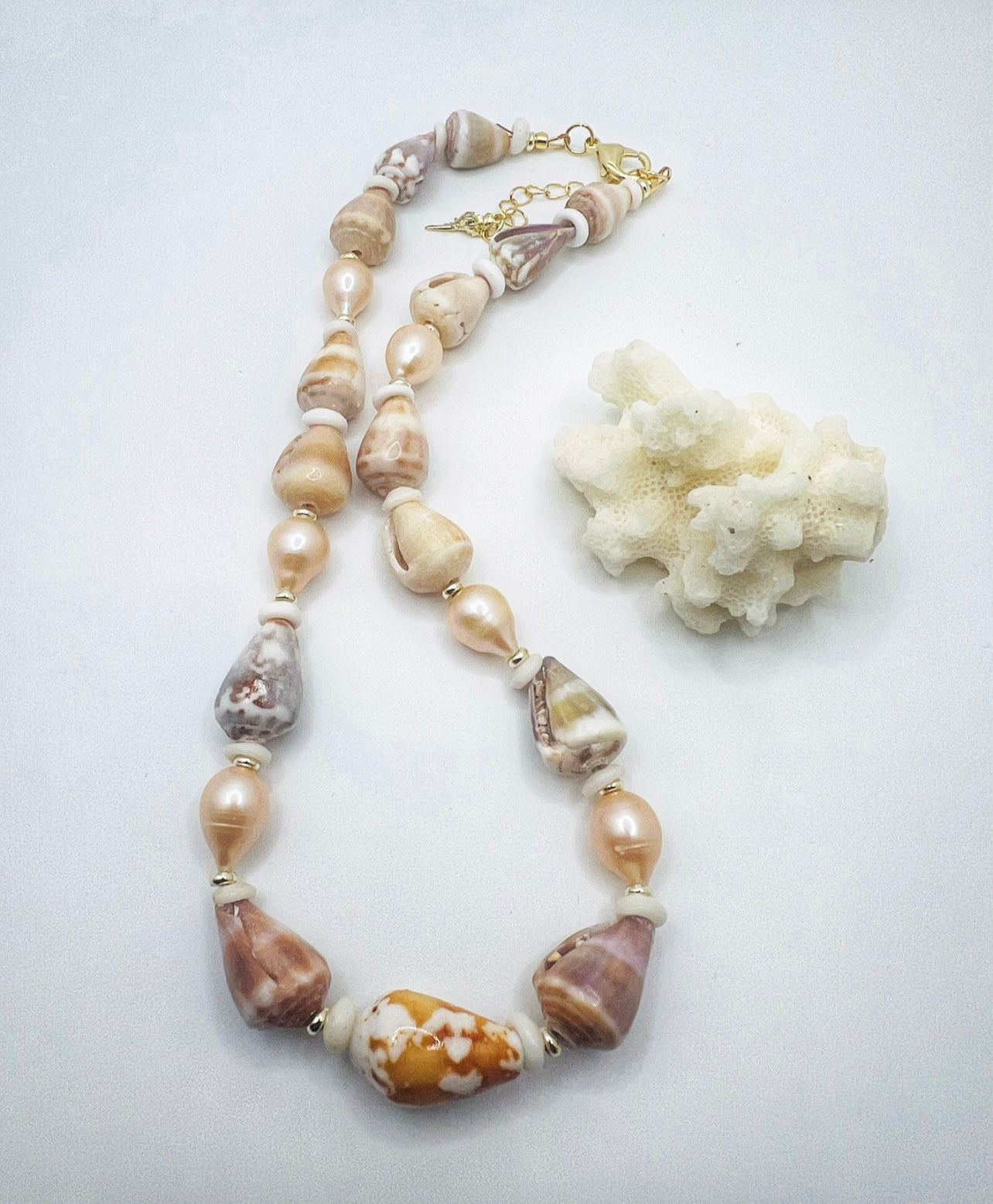 Autumn Shells & Pearls
