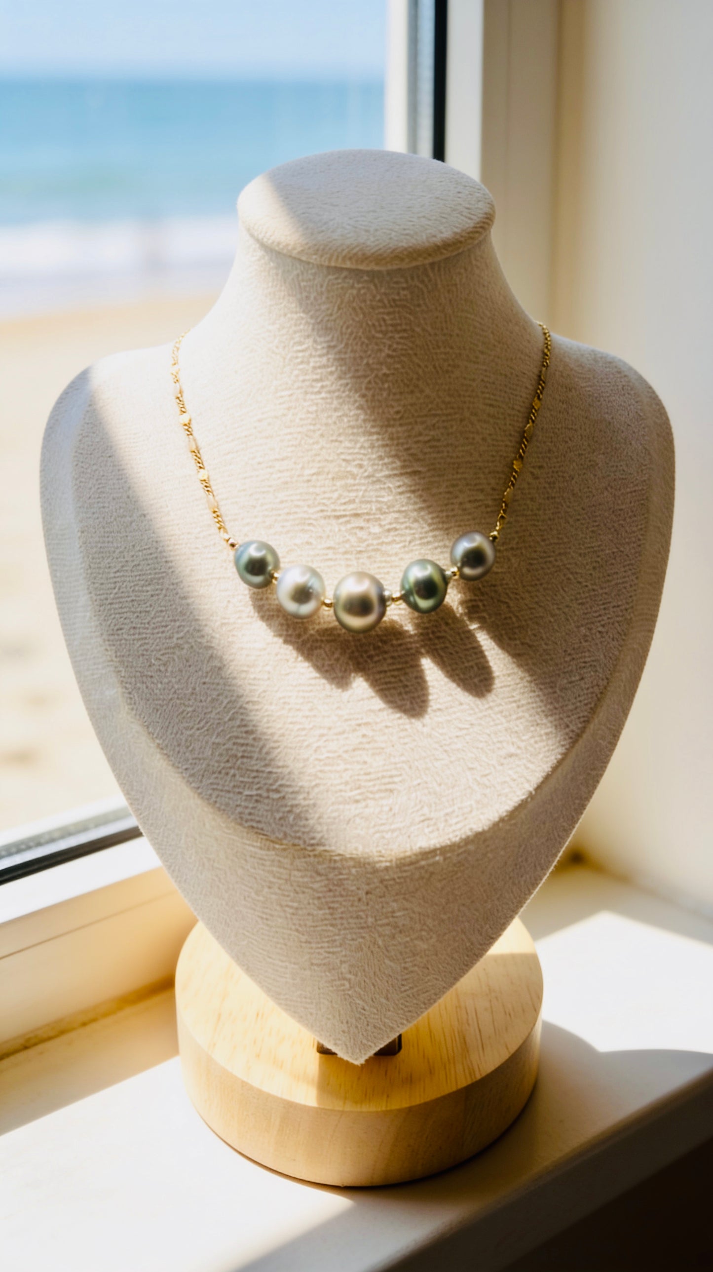 Dreamy Tahitian Chain Necklace