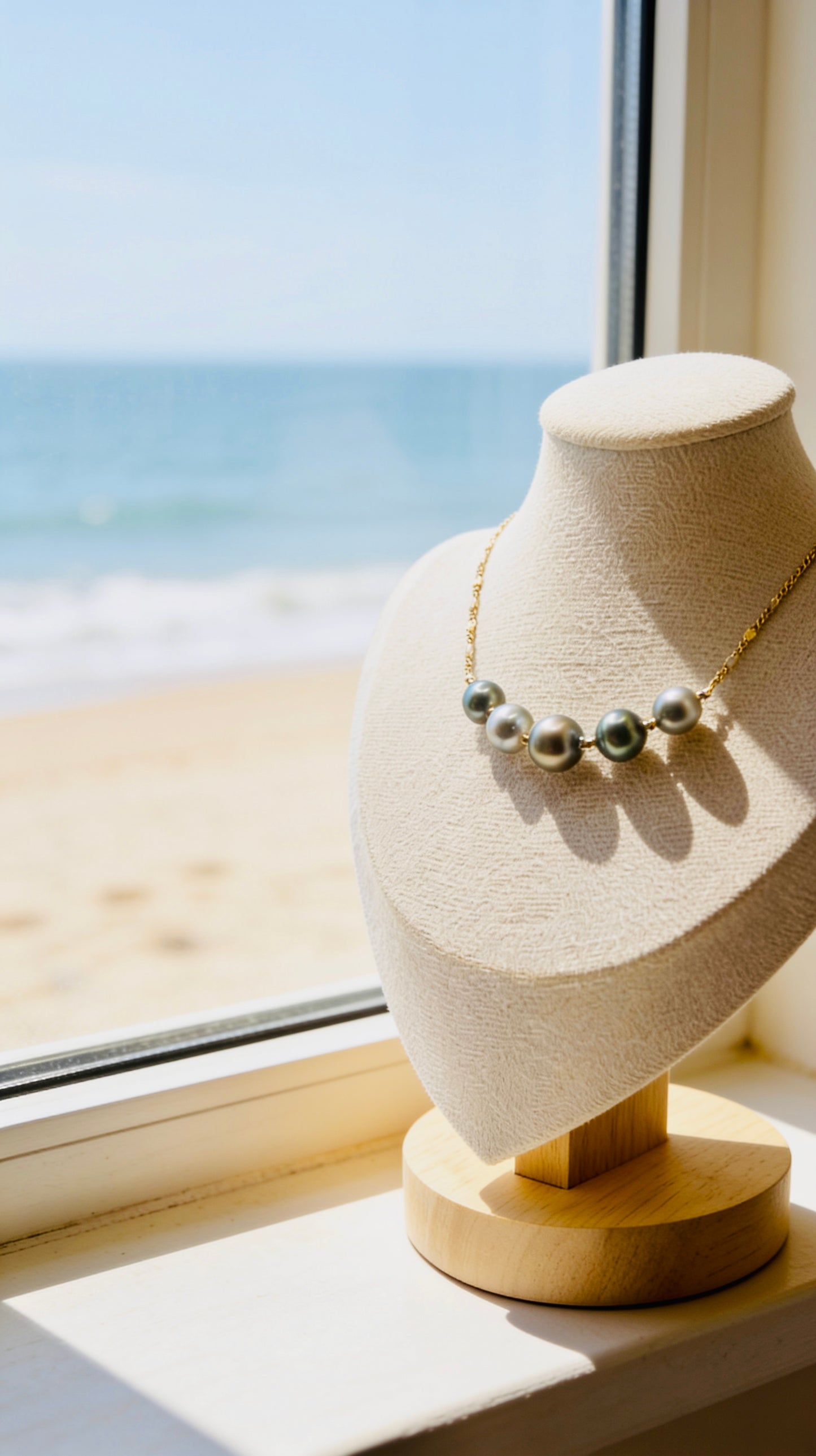 Dreamy Tahitian Chain Necklace