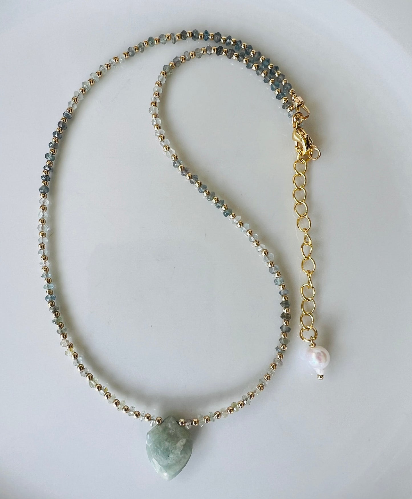 Larimar & Aquamarine Necklace