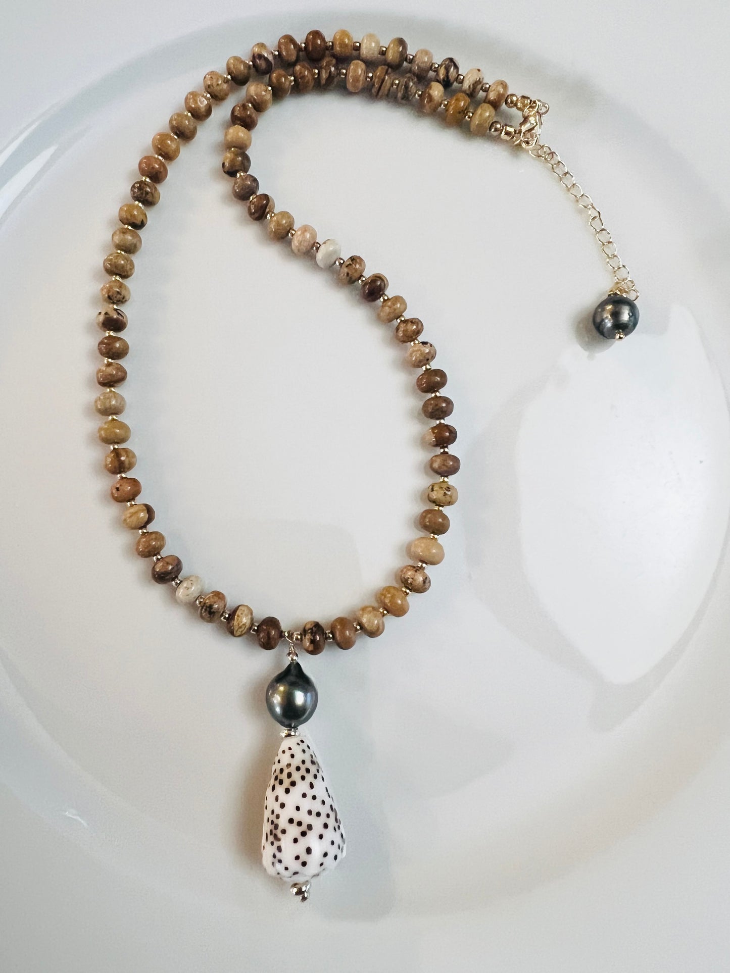 Autumn Mermaid Mala Necklace