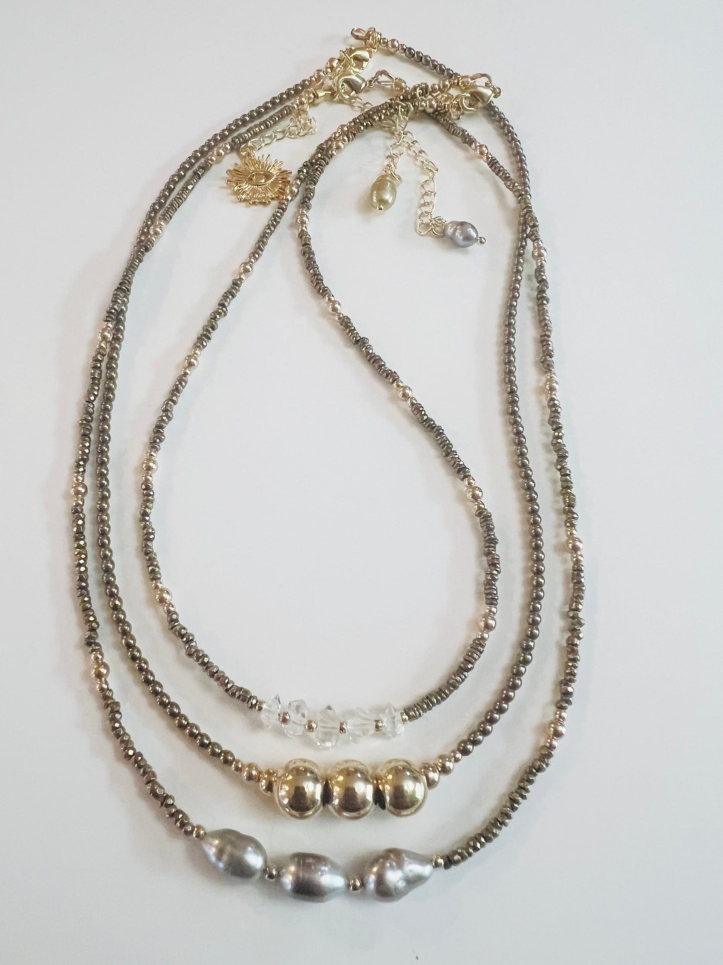 Holiday Keshi Necklace