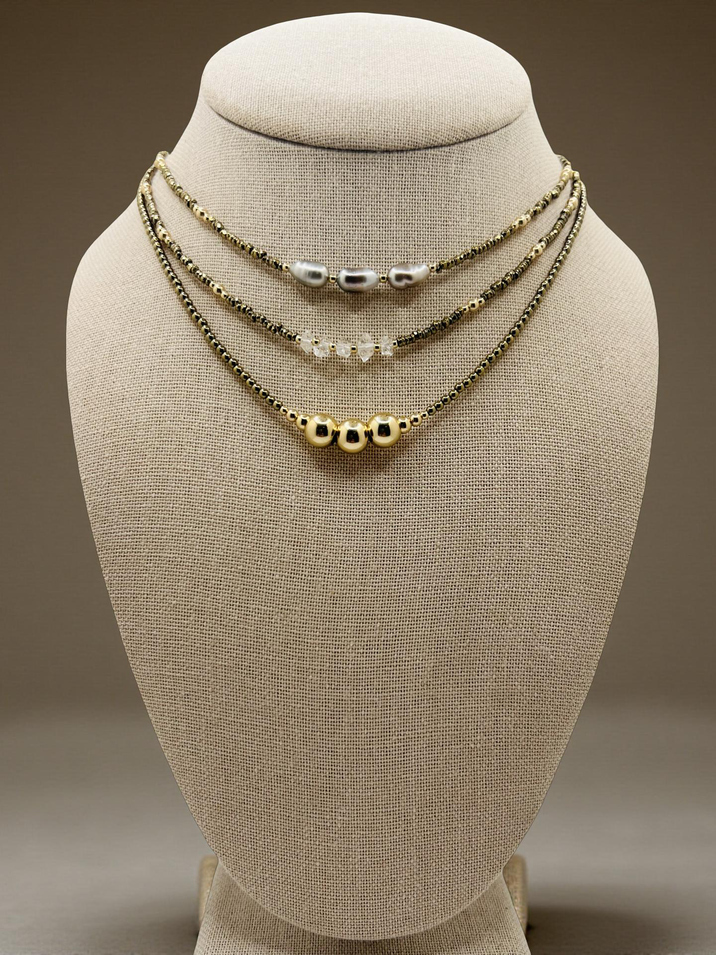 Holiday Keshi Necklace
