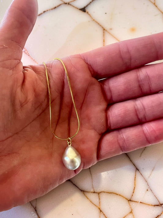 Unicorn Tear Pendant Necklace