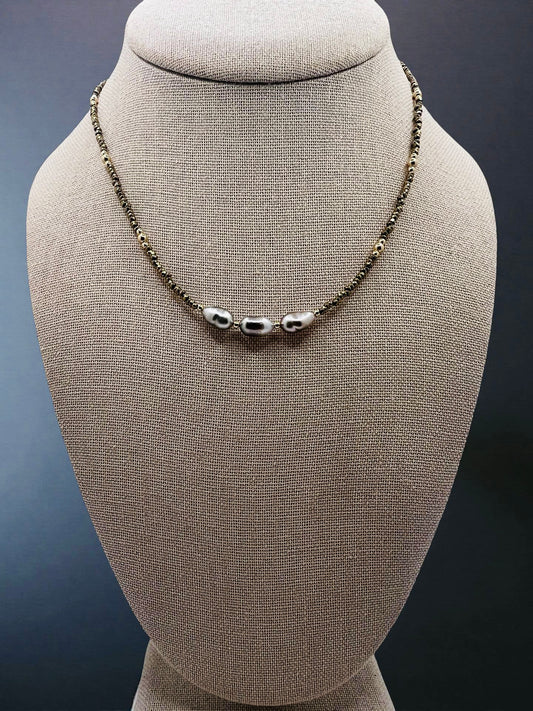 Holiday Keshi Necklace