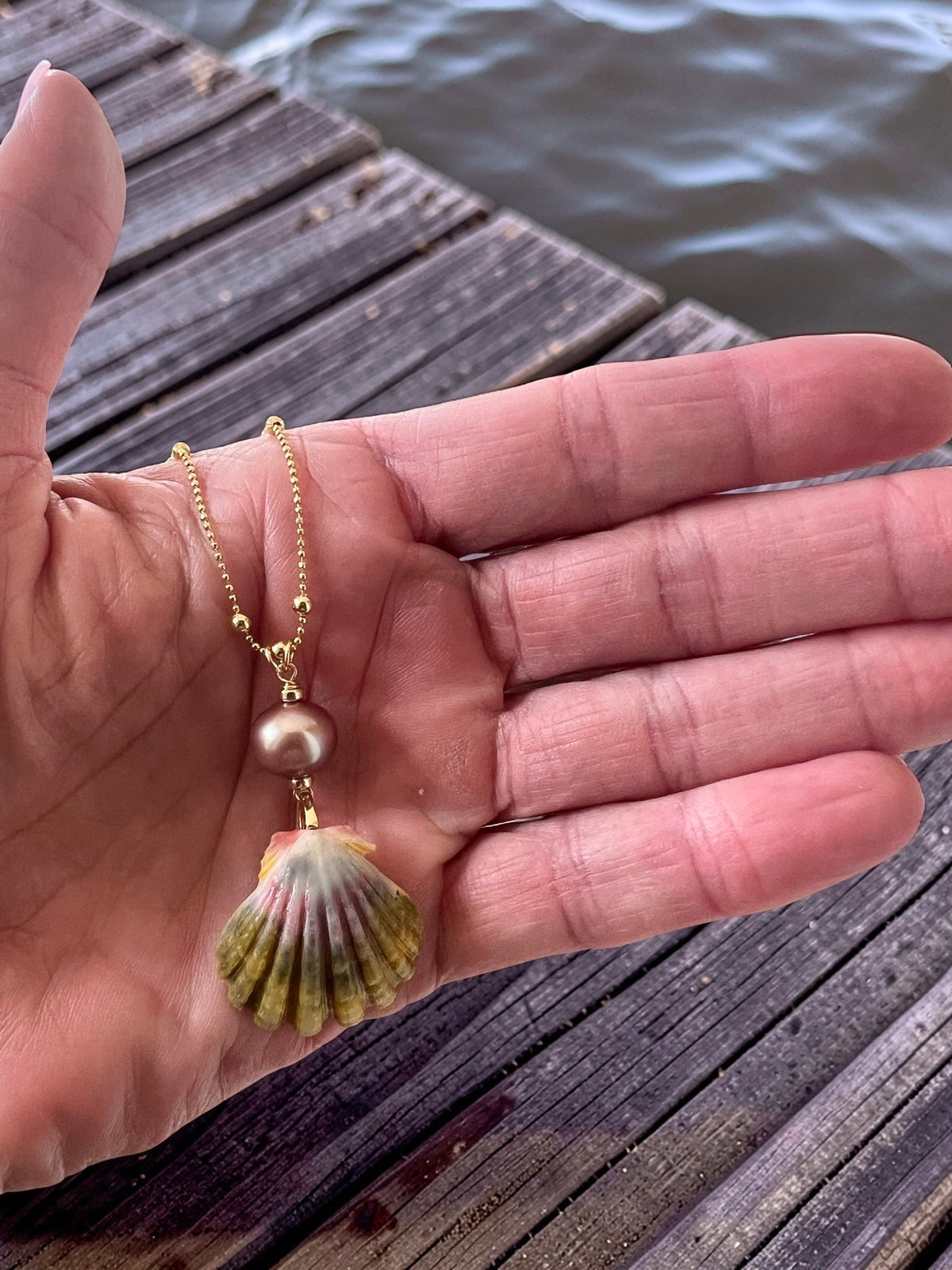 Sunrise & Edison Pearl Necklace