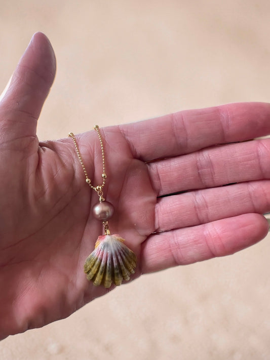 Sunrise & Edison Pearl Necklace