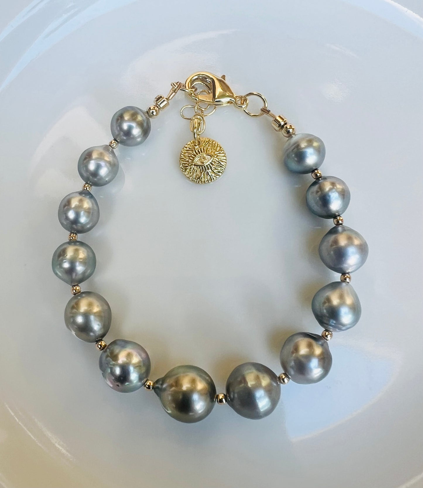 Silver Tahitian Bracelet