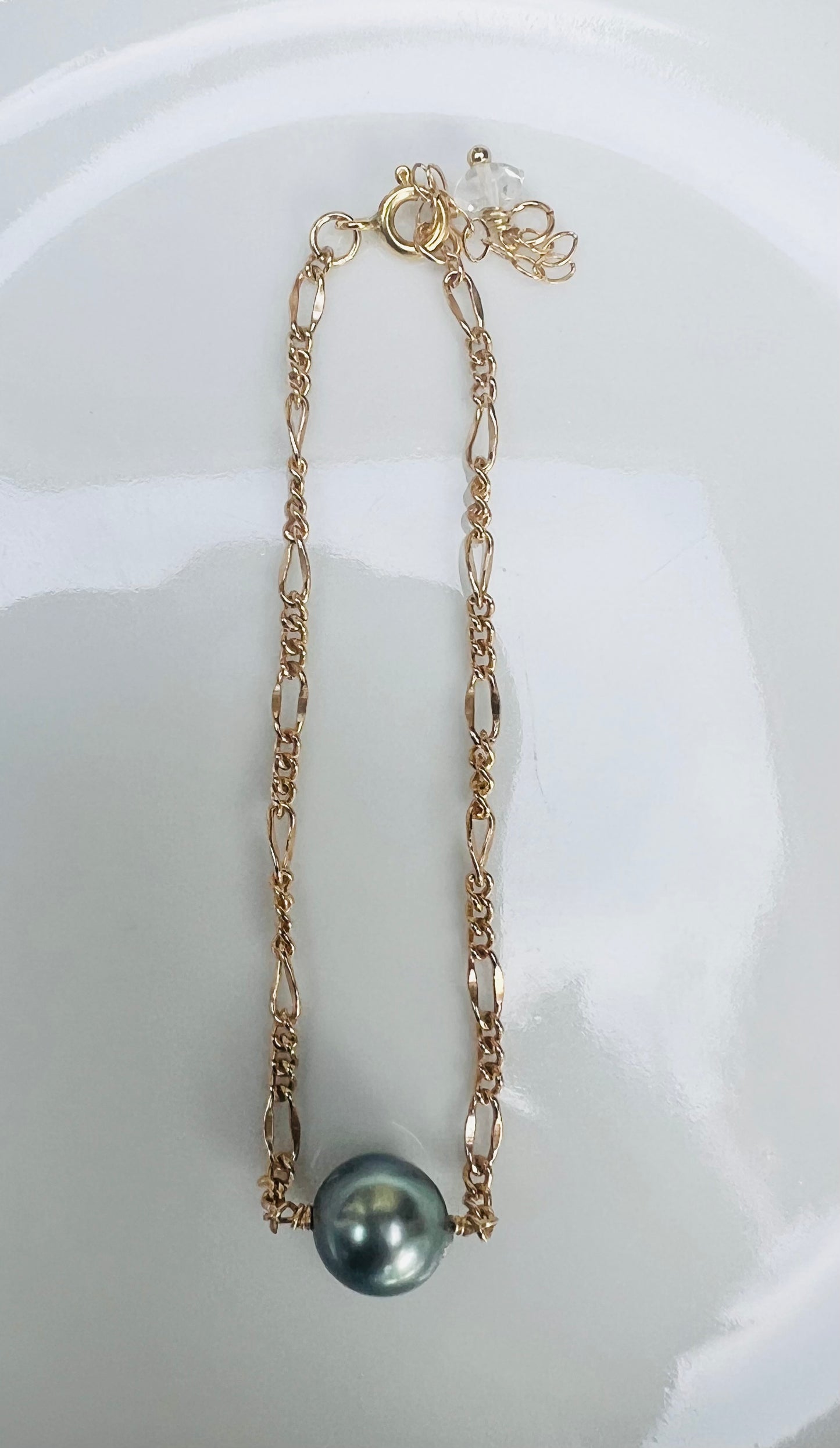 Tahitian Figaro Chain Bracelet