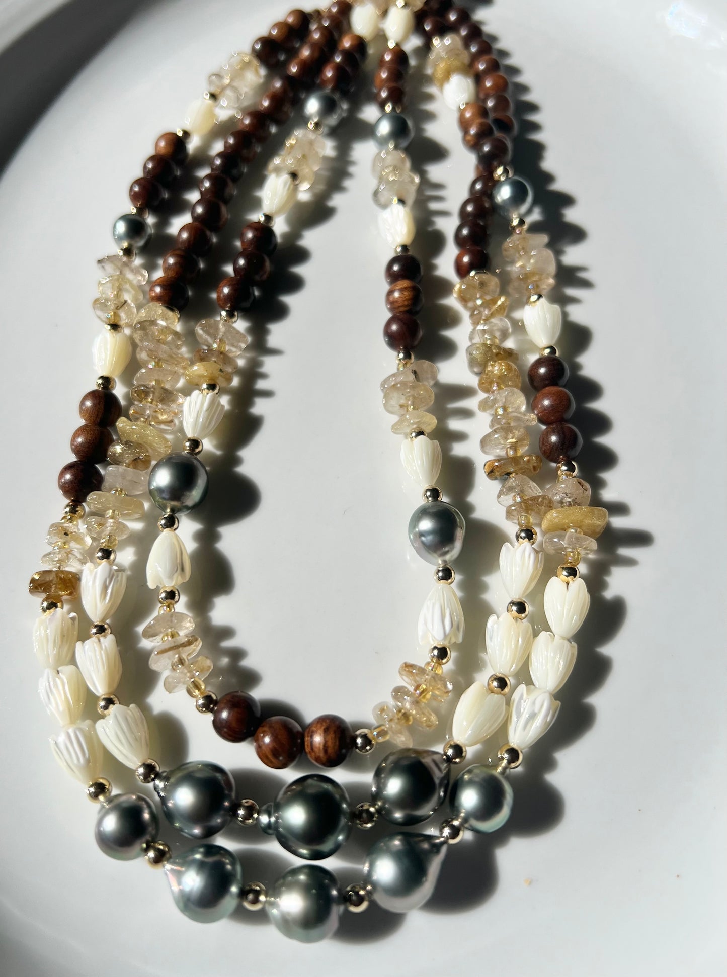 Give Thanks Lei Necklace