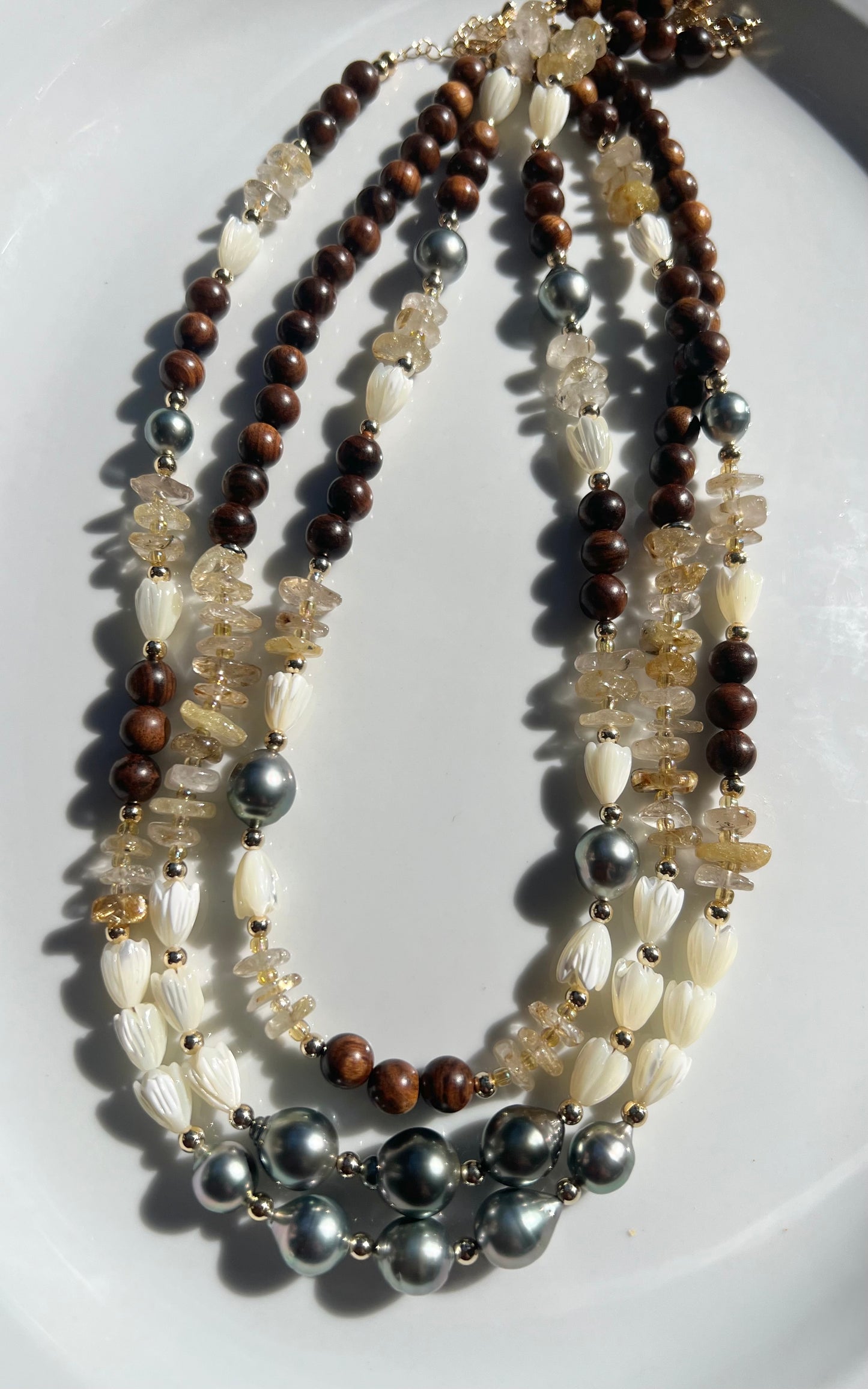 Give Thanks Lei Necklace