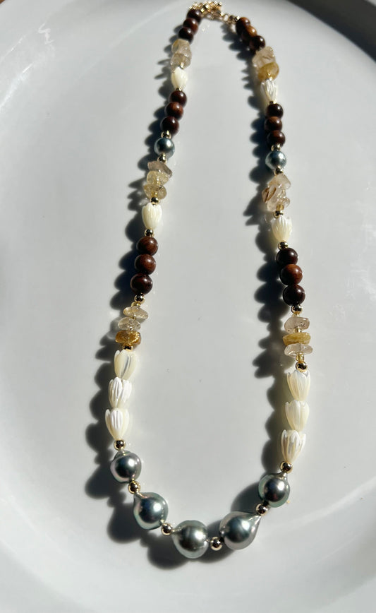 Give Thanks Lei Necklace