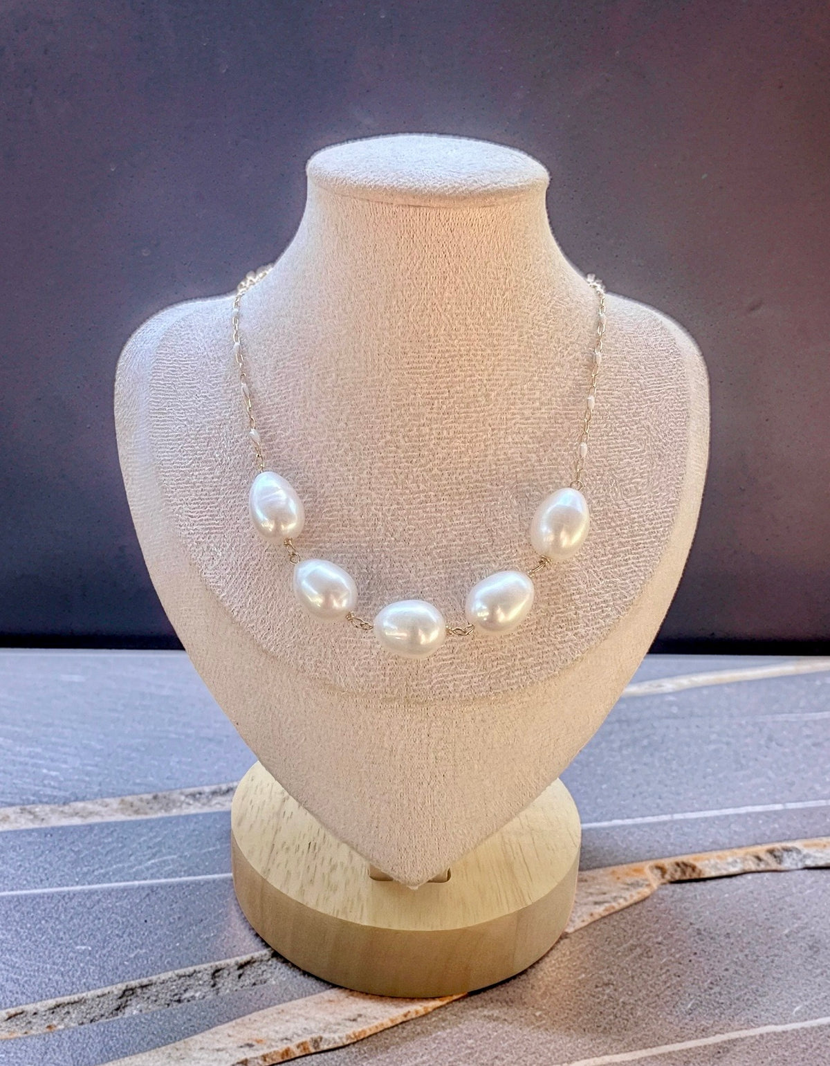 Freshwater Goddess Chain Necklace