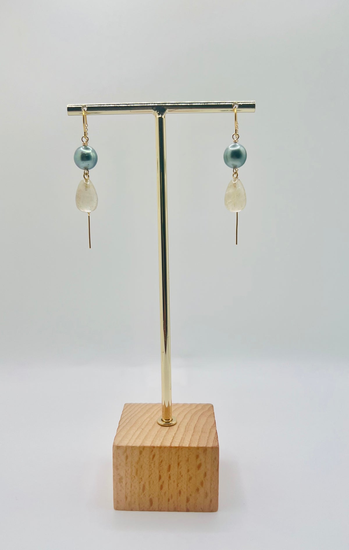 Tahitian & Golden Rutile Threaders