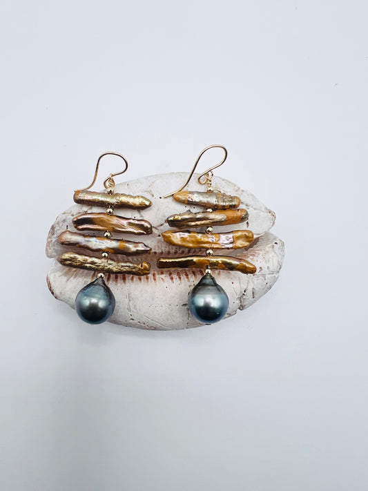 Tequila Sunrise Earrings