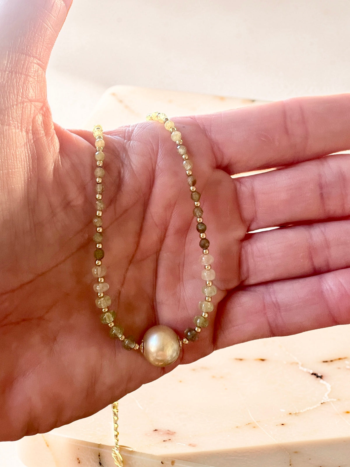 Green Witch Necklace - South Sea