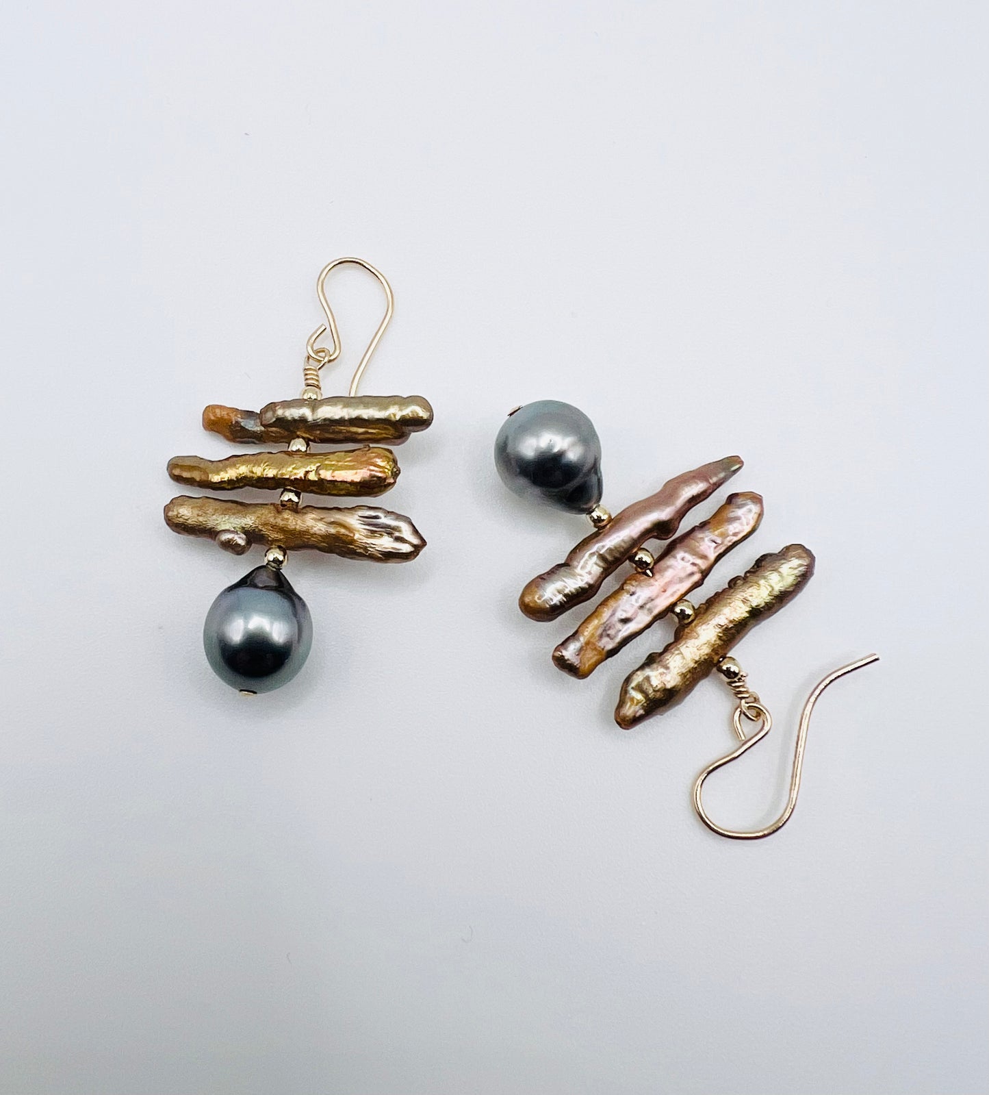 Tequila Sunrise Earrings - Petite