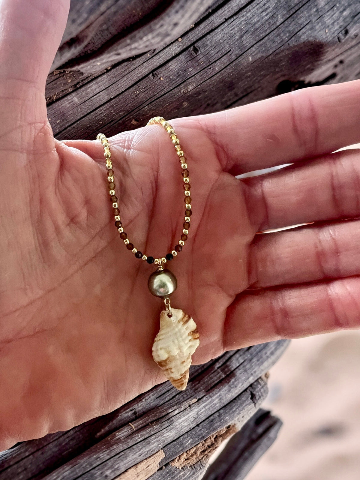 Tahitian & Triton Necklace