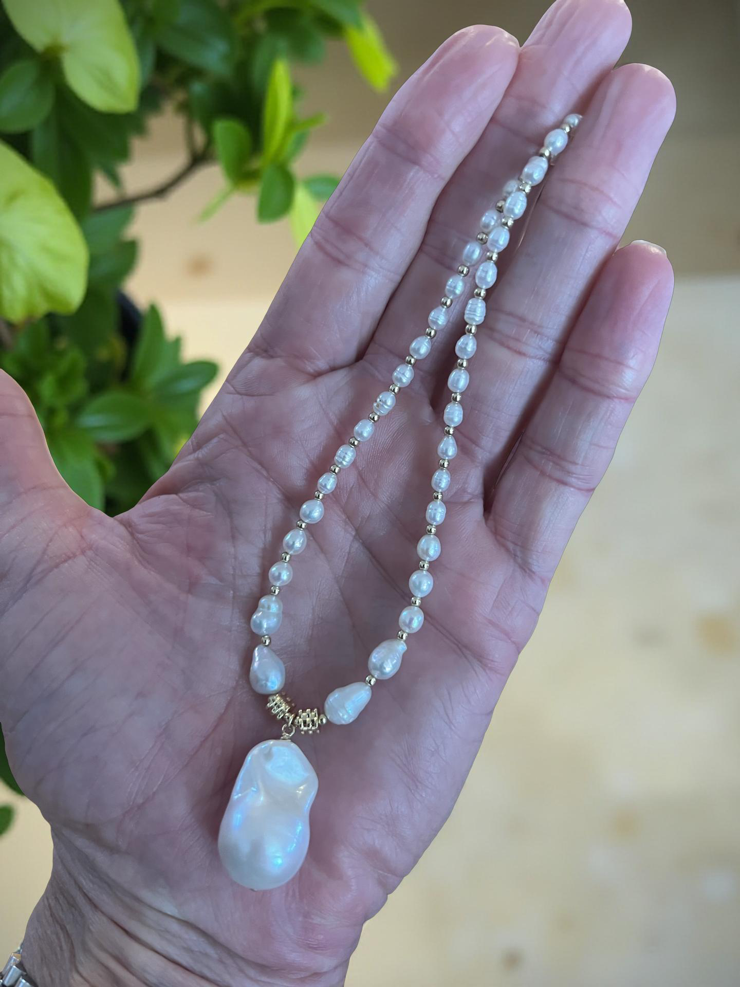 Freshwater Goddess Necklace