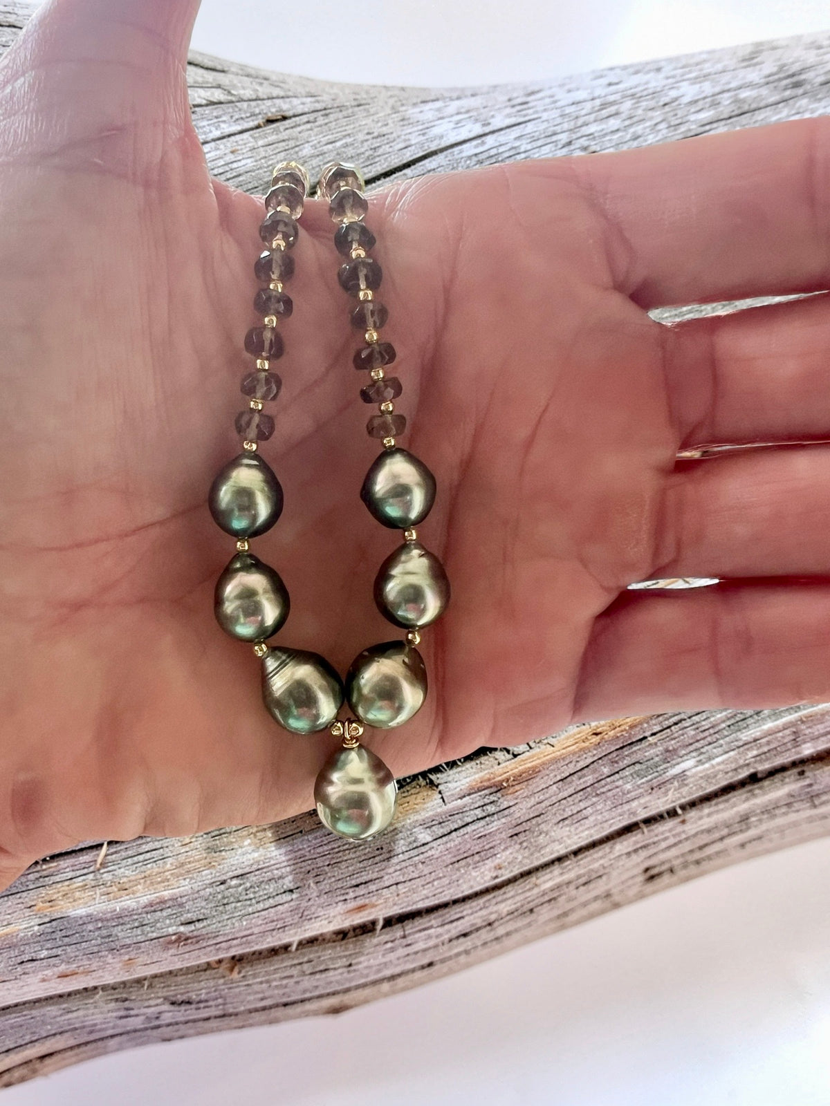 Smoky Goddess Necklace