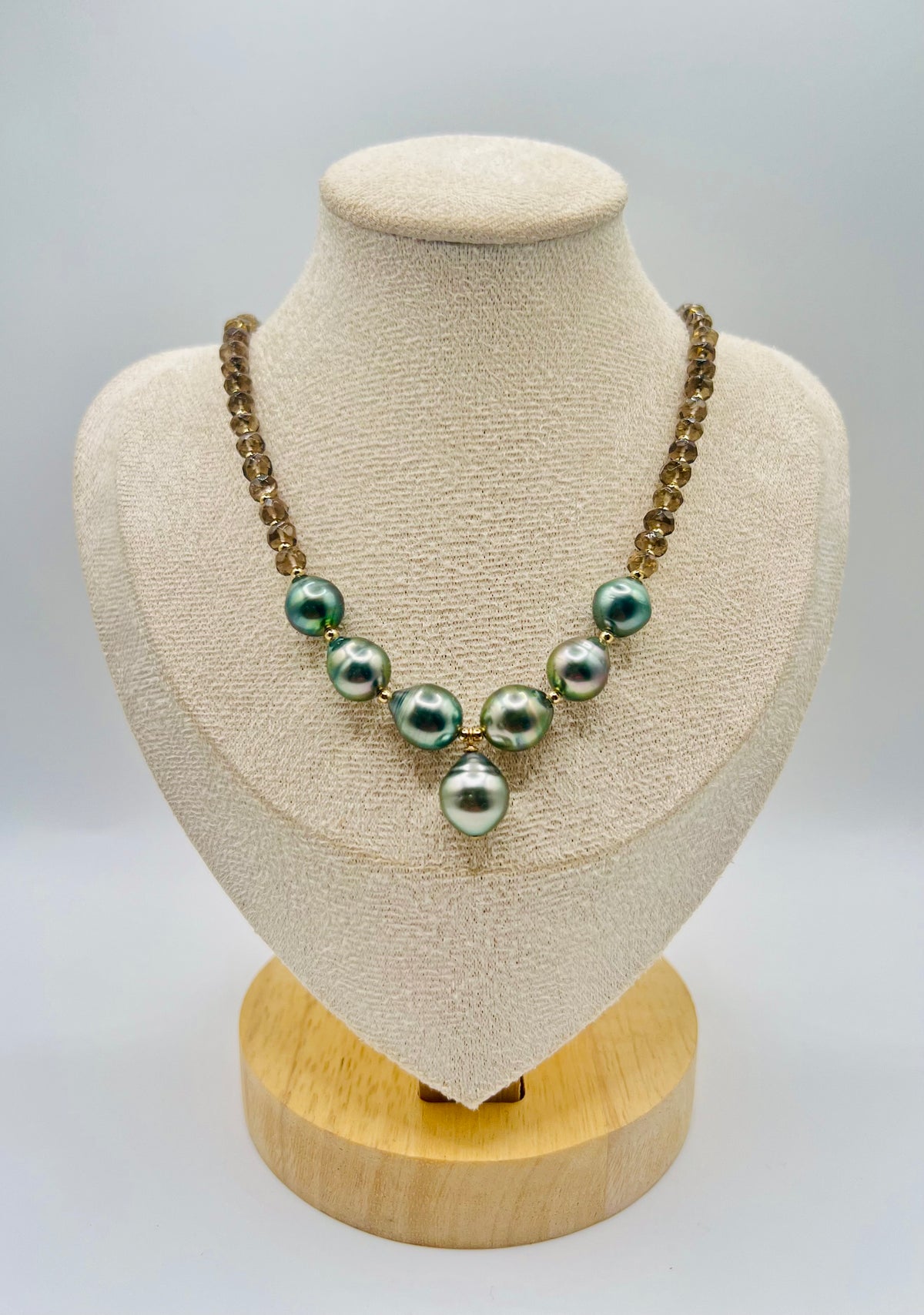 Smoky Goddess Necklace