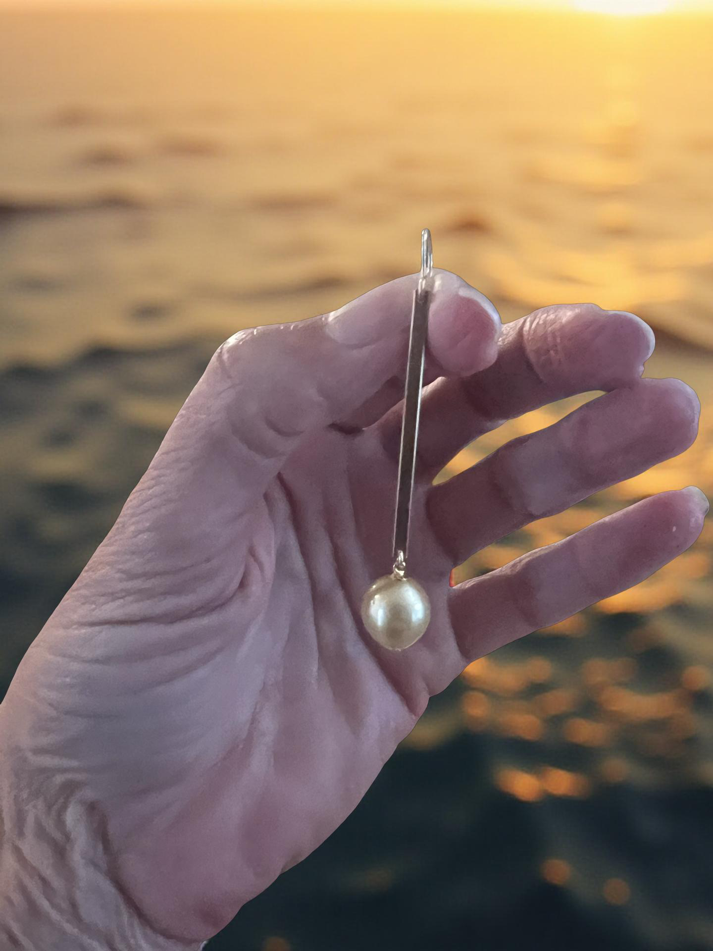 South Sea Bar Earrings
