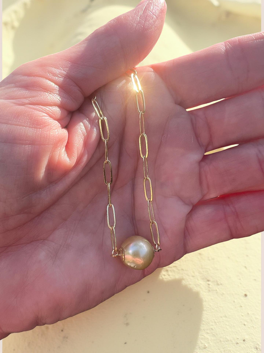 South Sea Paperclip Chain Solitaire