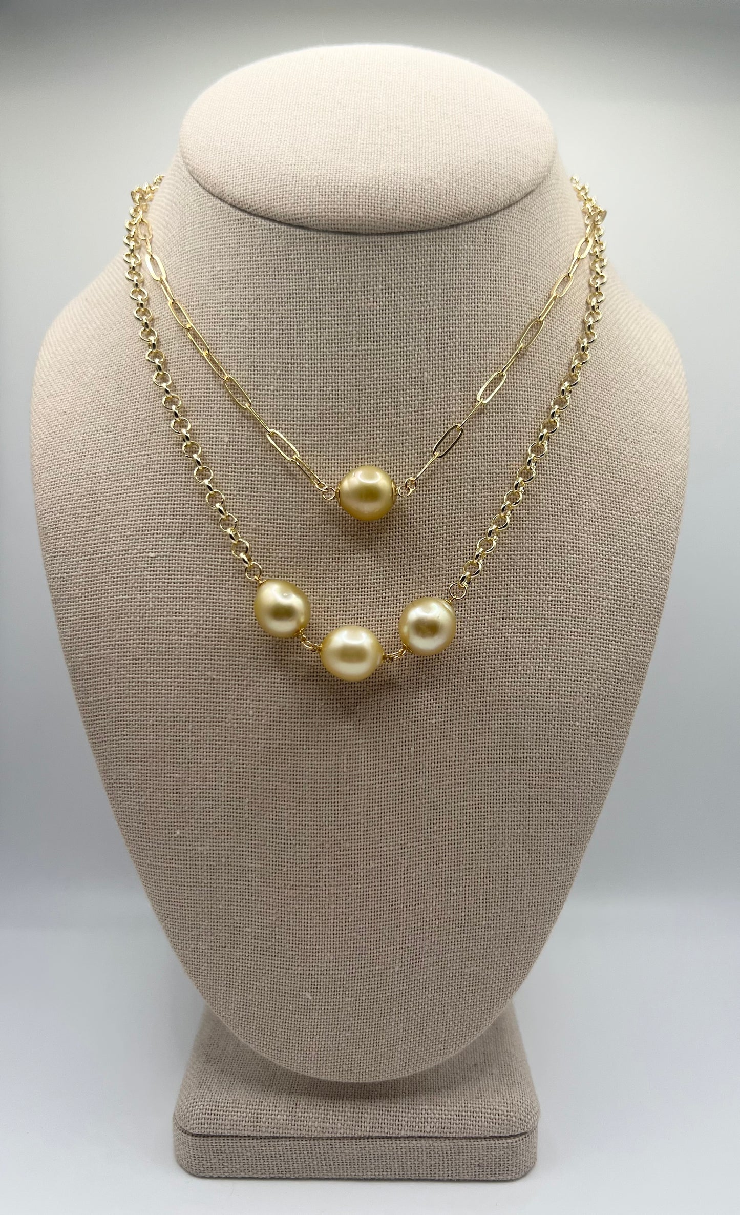 Three Wishes Rolo Chain Necklace