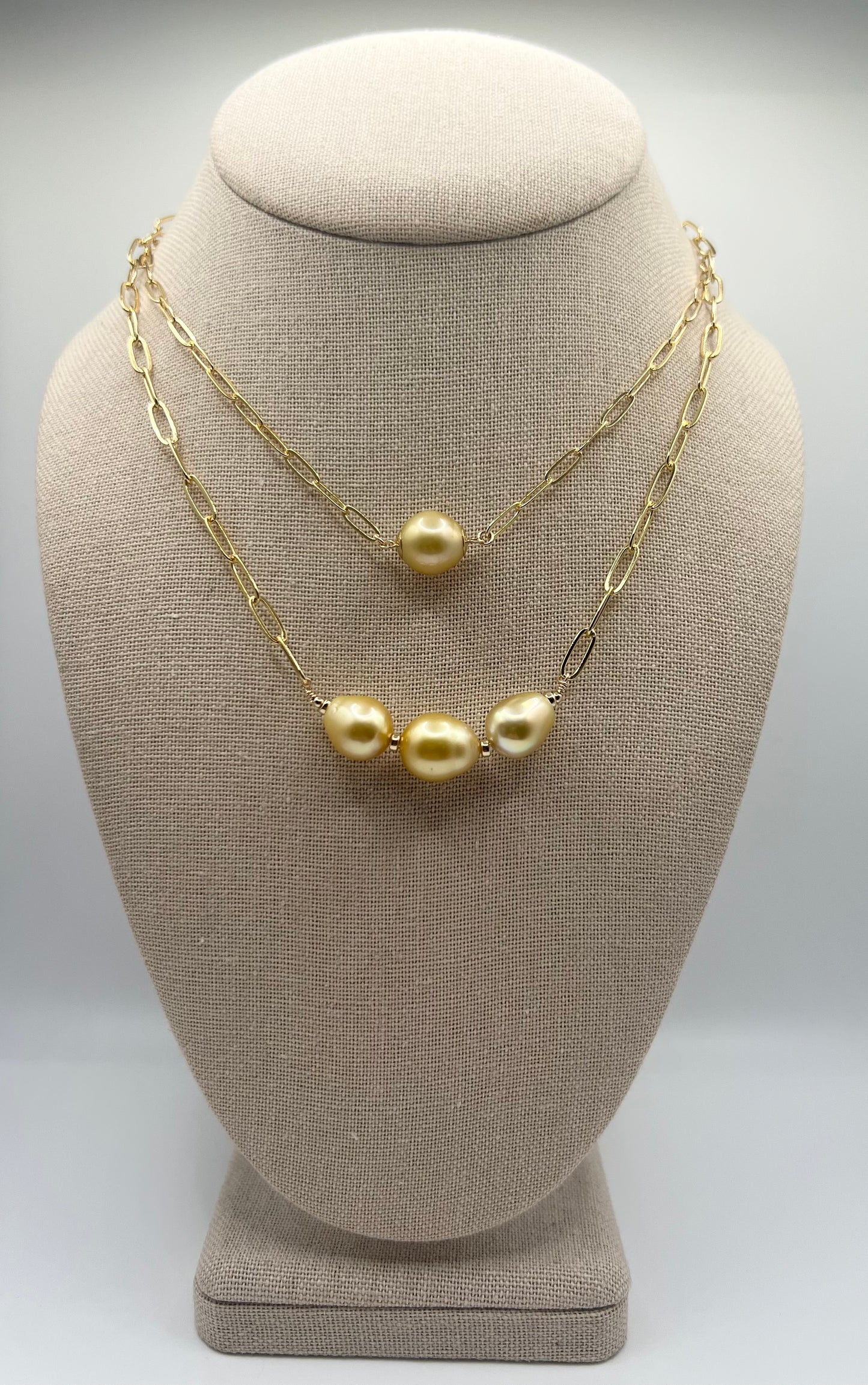 Three Wishes Paperclip Chain Necklace