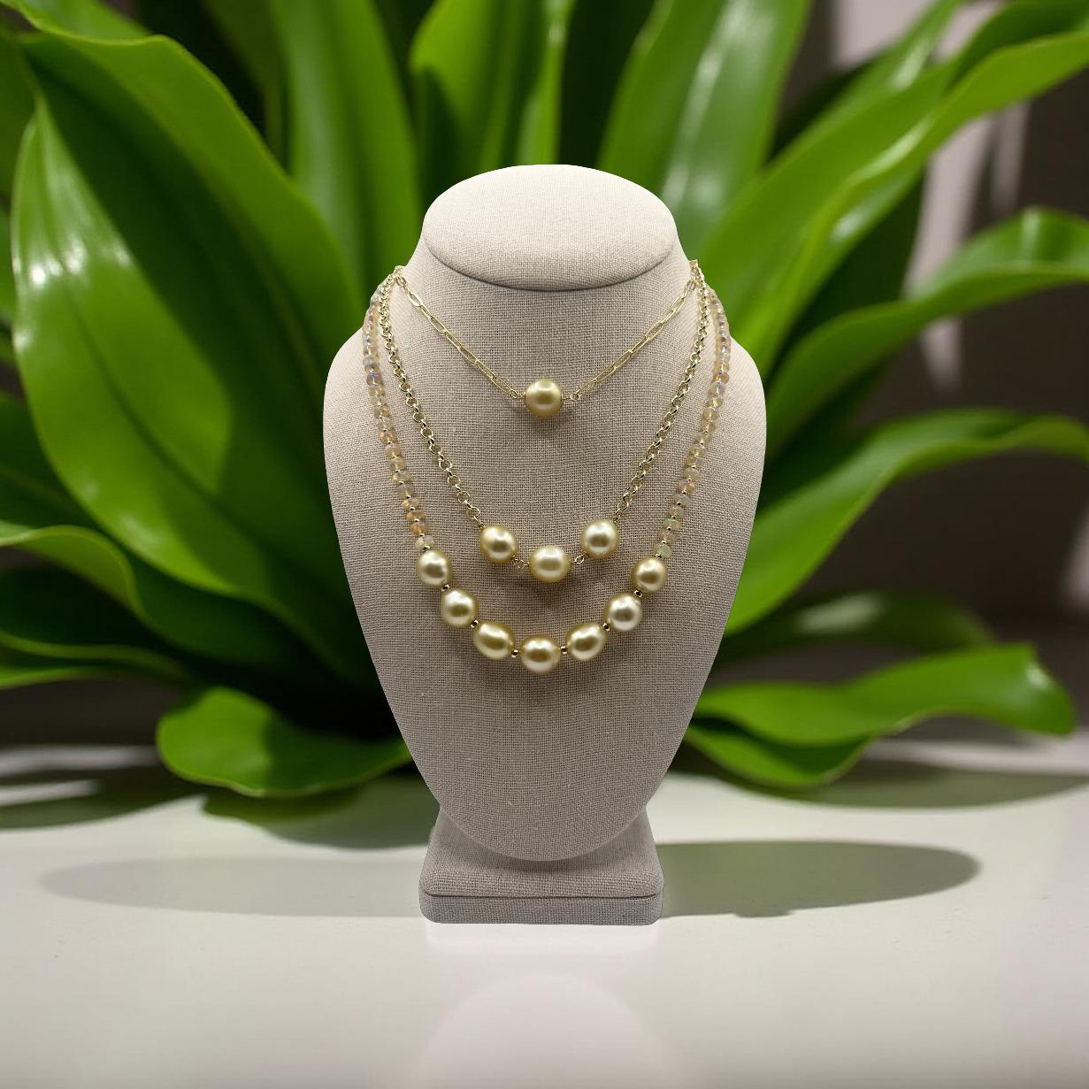 South Sea Paperclip Chain Solitaire