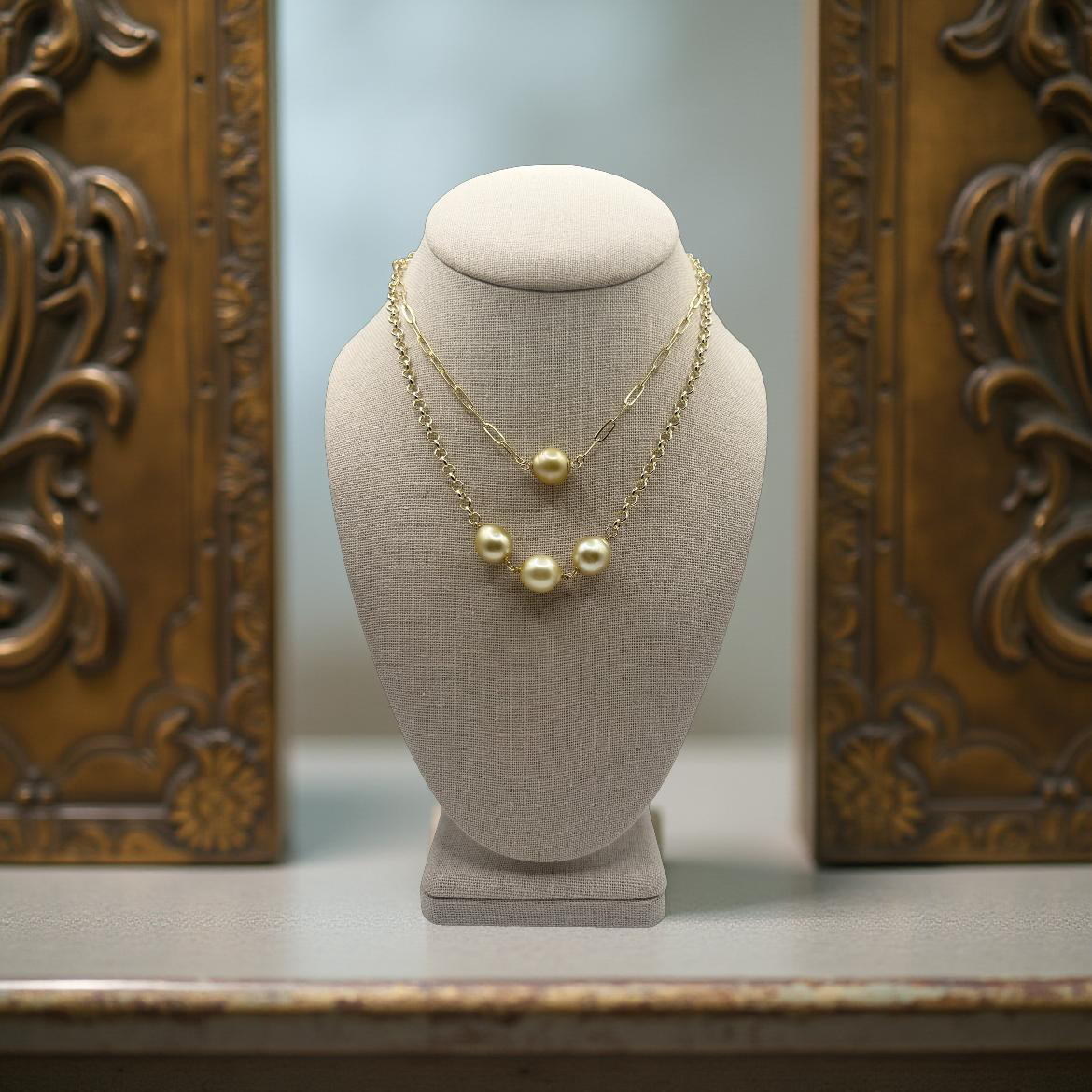 Three Wishes Rolo Chain Necklace