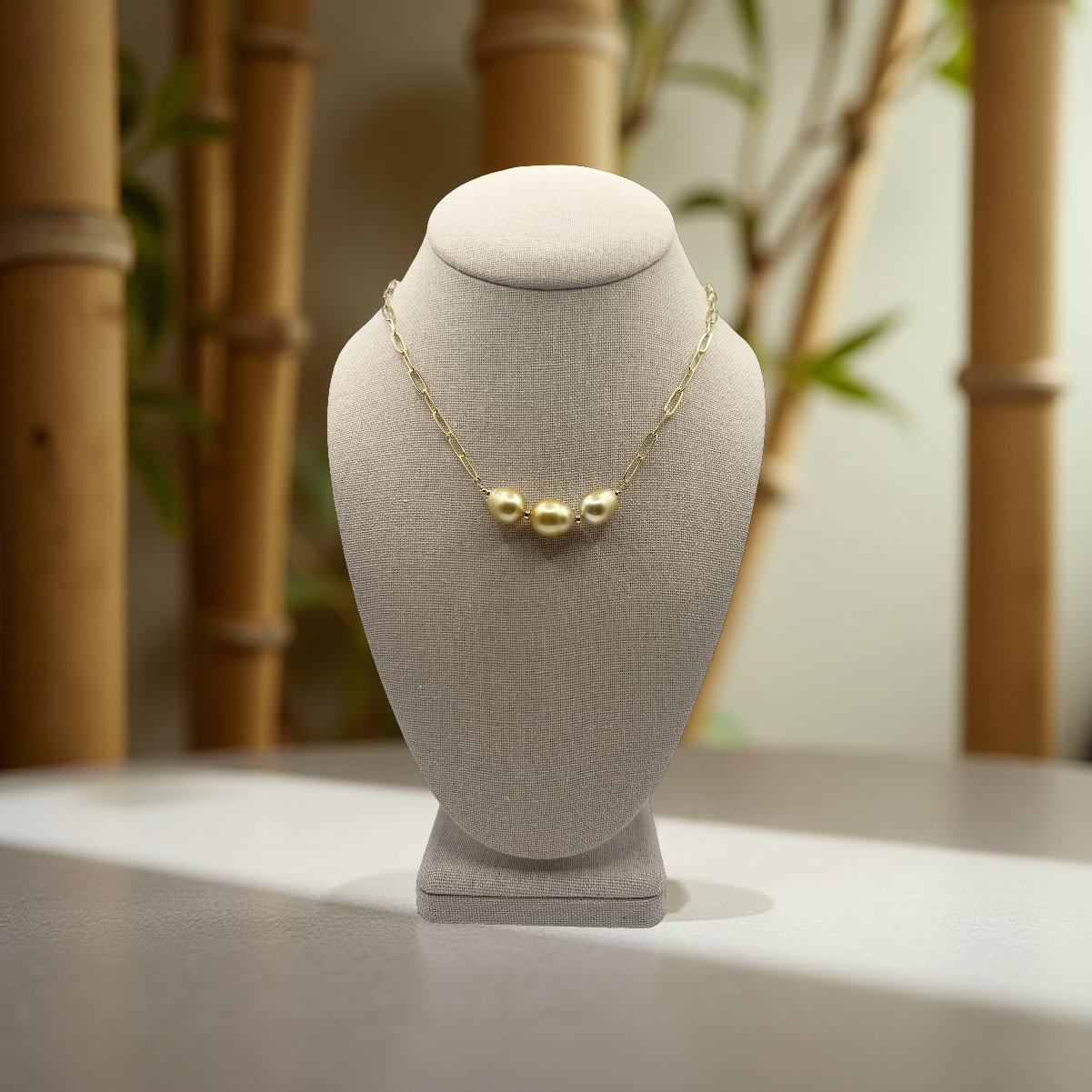 Three Wishes Paperclip Chain Necklace