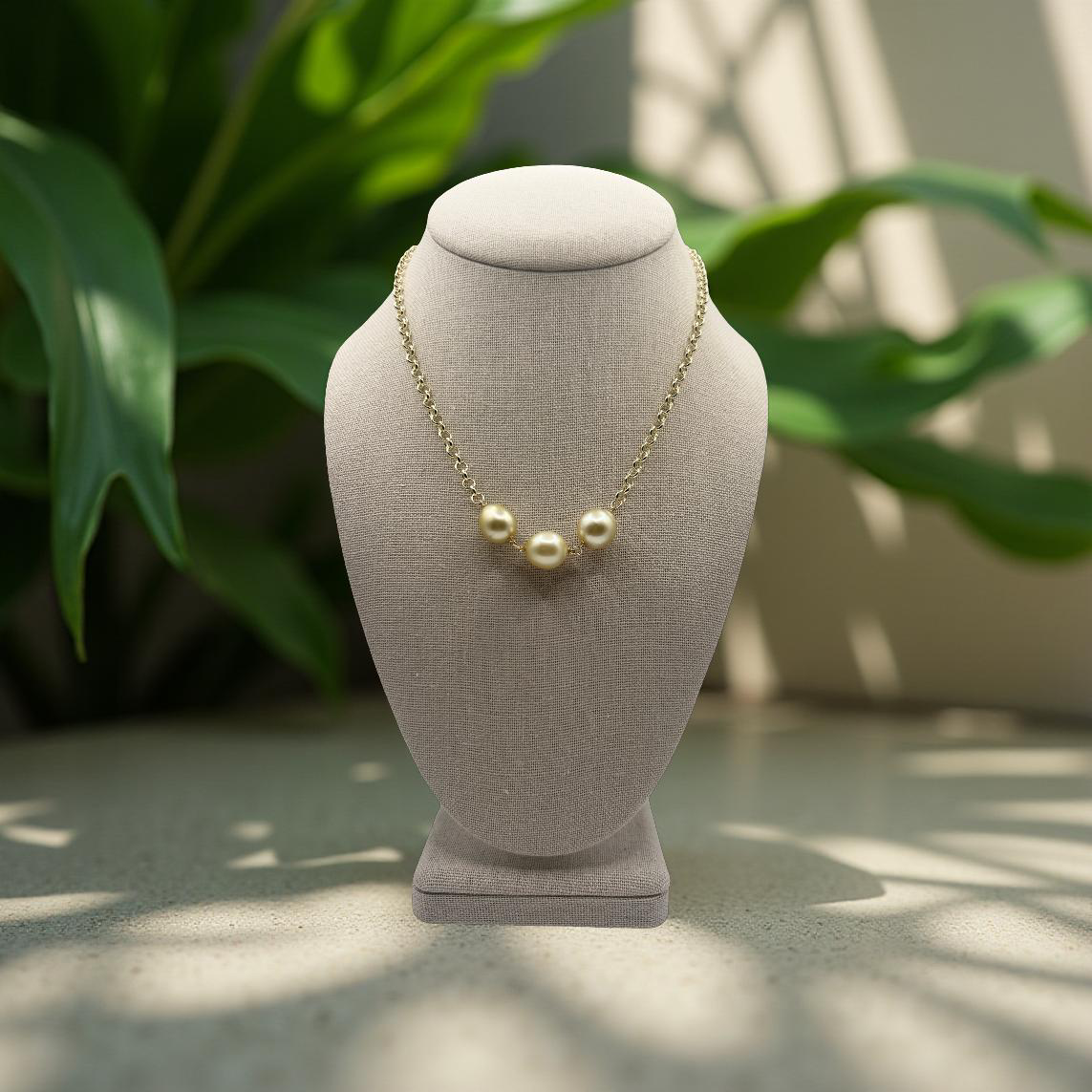 Three Wishes Rolo Chain Necklace