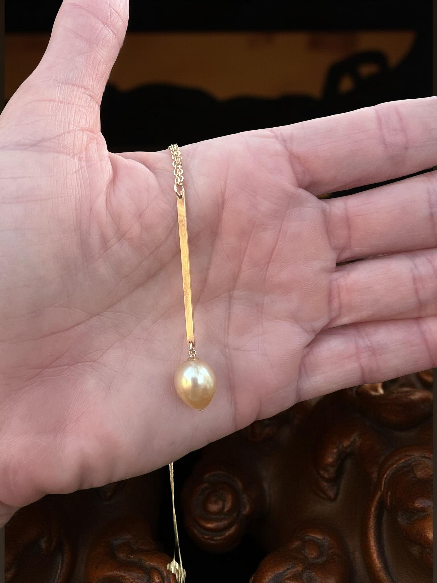 South Sea Bar Necklace